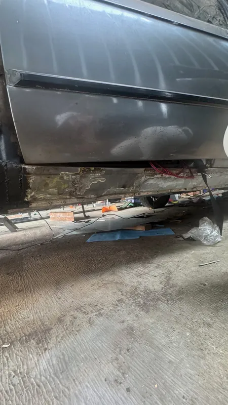 E30 sill and lower door edge in filler